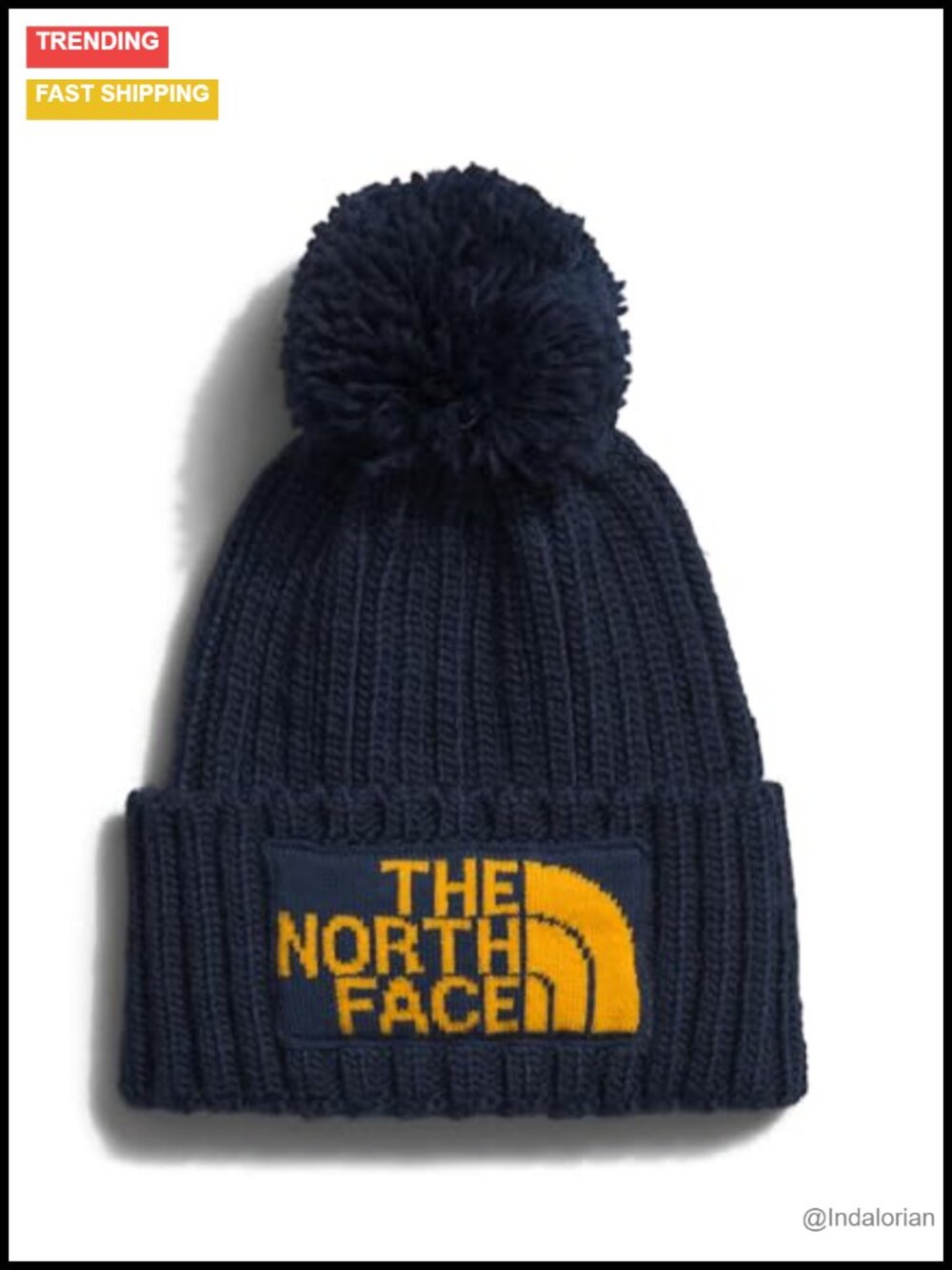 Heritage Ski Tuke Rib-Knit Cuffed Beanie Removable Pom Recycled Polyester